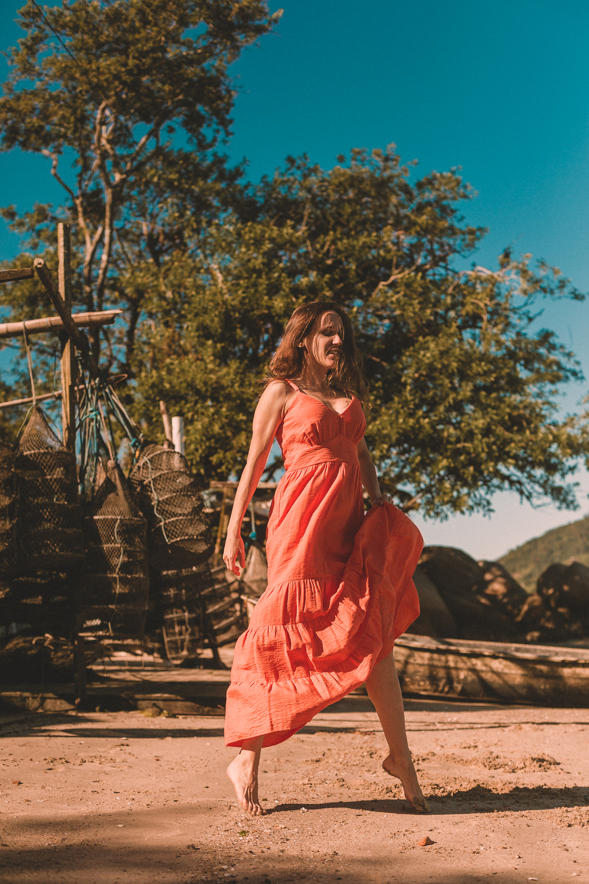 Ensaio na Praia  fotografia  Feminino fotografia  - Florianópolis SC