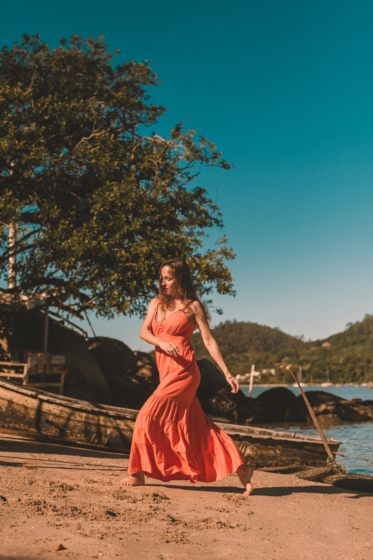 Ensaio na Praia  fotografia  Feminino fotografia  - Florianópolis SC