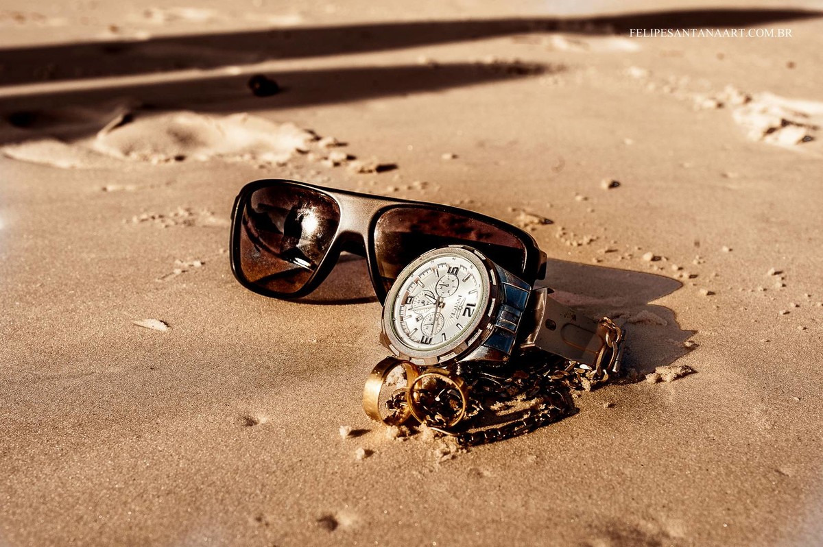 encontrar relógio na praia, Cabo Frio 