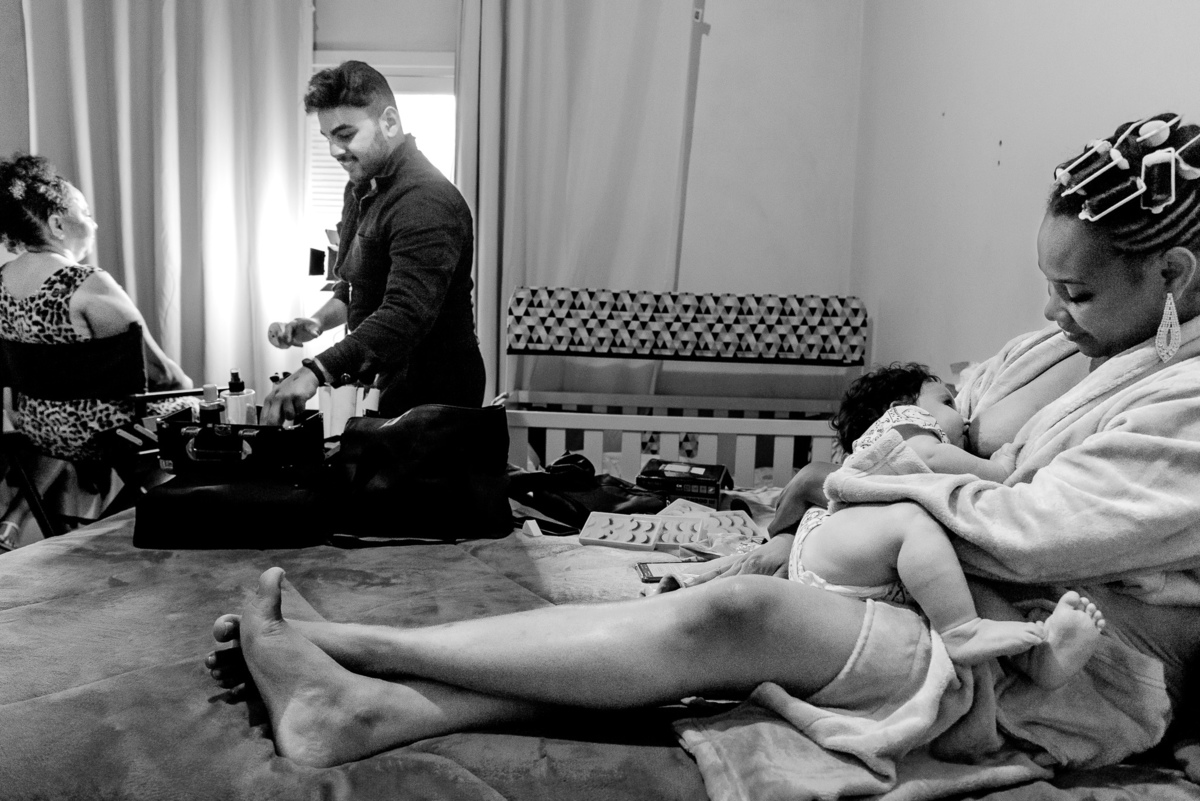 making of da noiva em casa