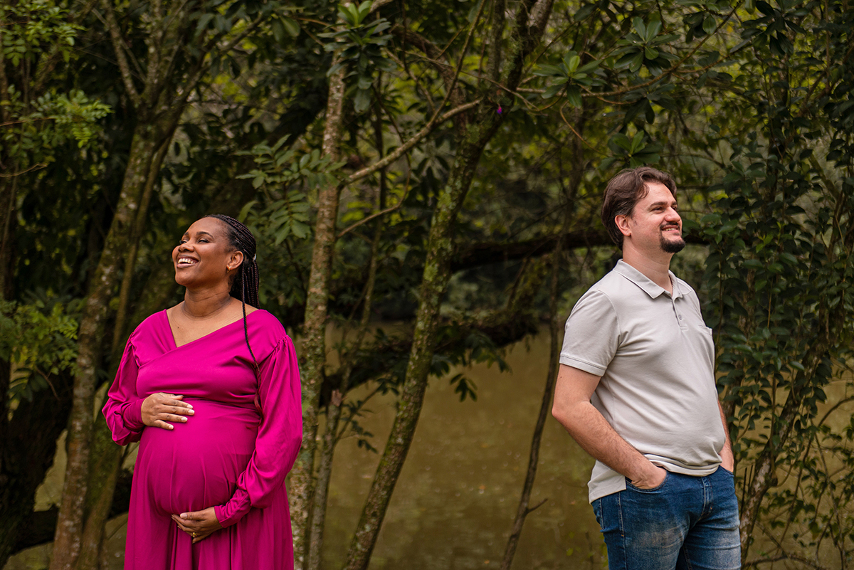ensaio de gestante com o marido
