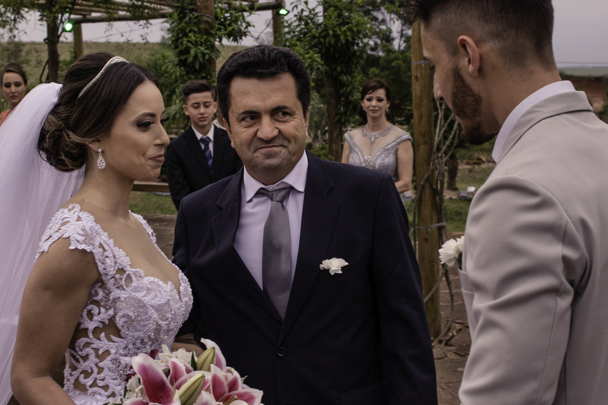 pai da noiva no casamento