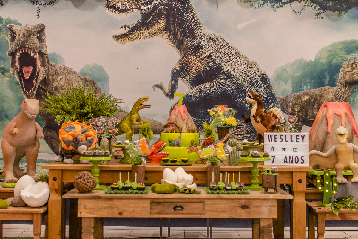 decoração de dinossauros