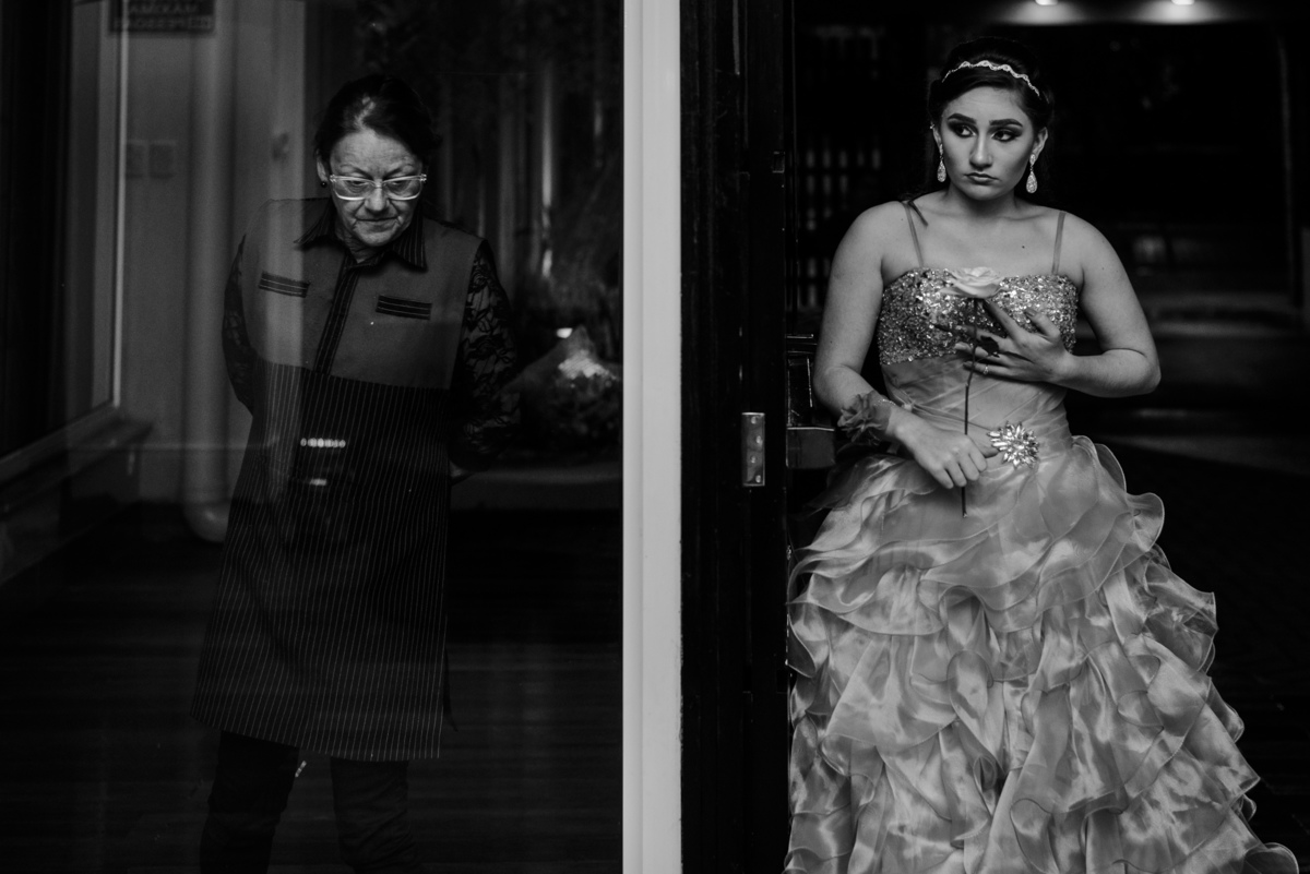 entrada da debutante