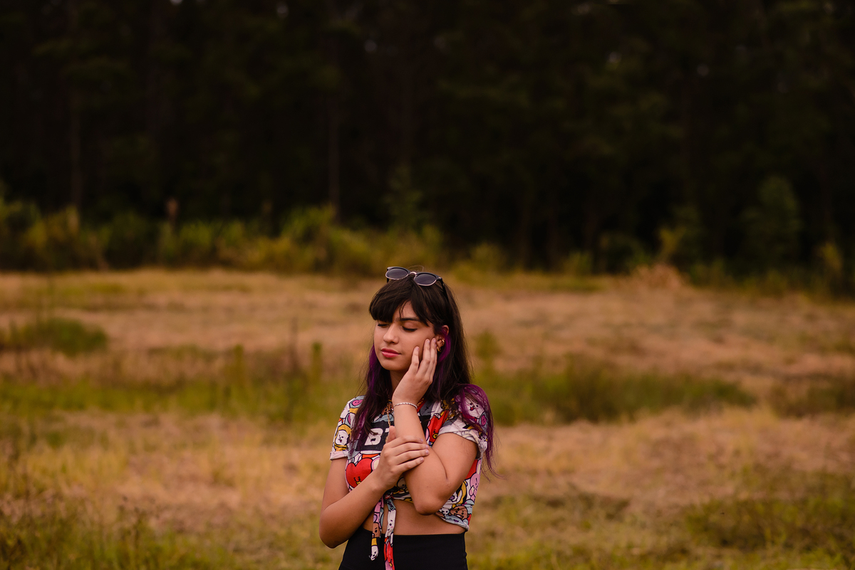 ensaio no campo