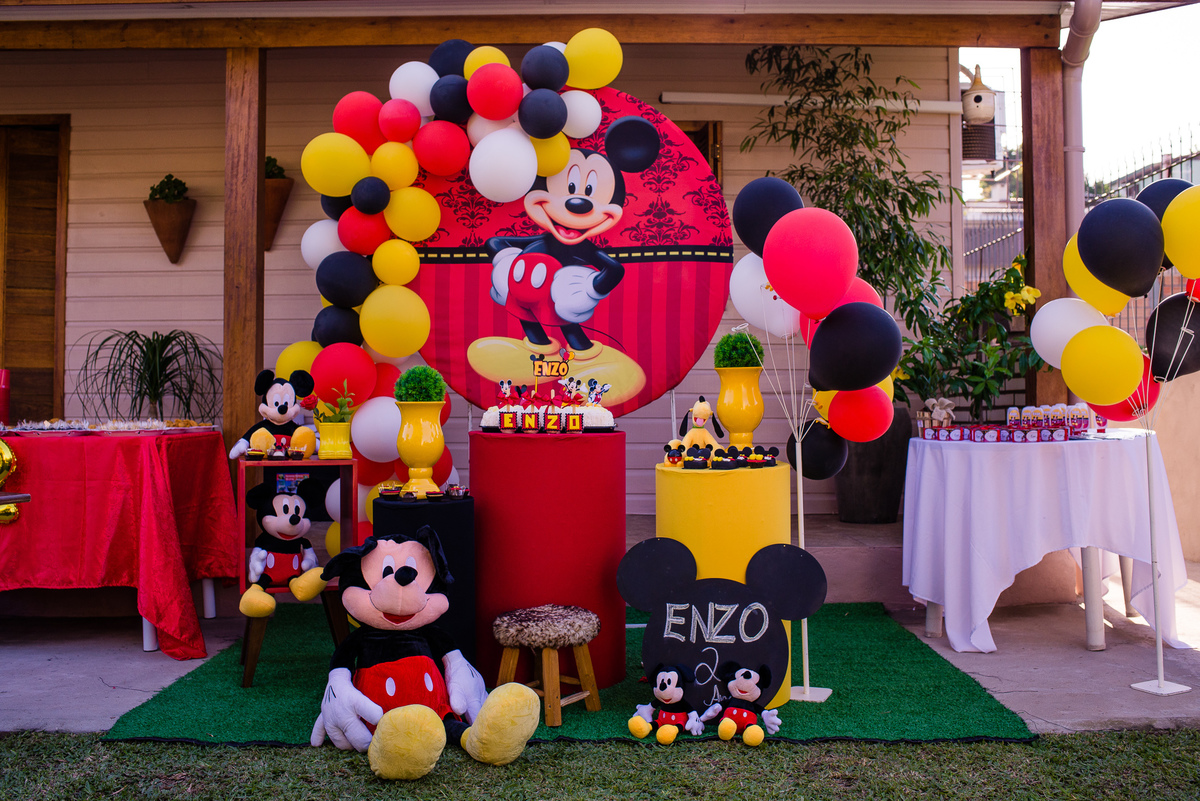 decoração do mickey