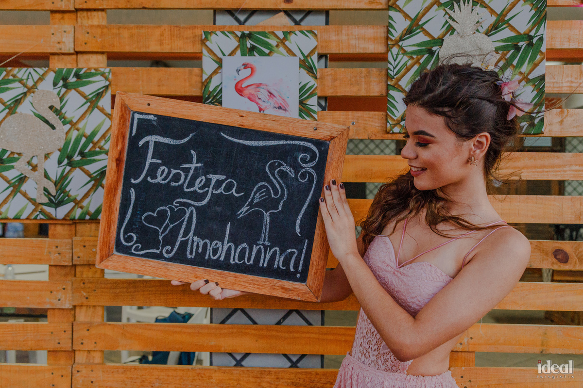 Aniversário tema tropical