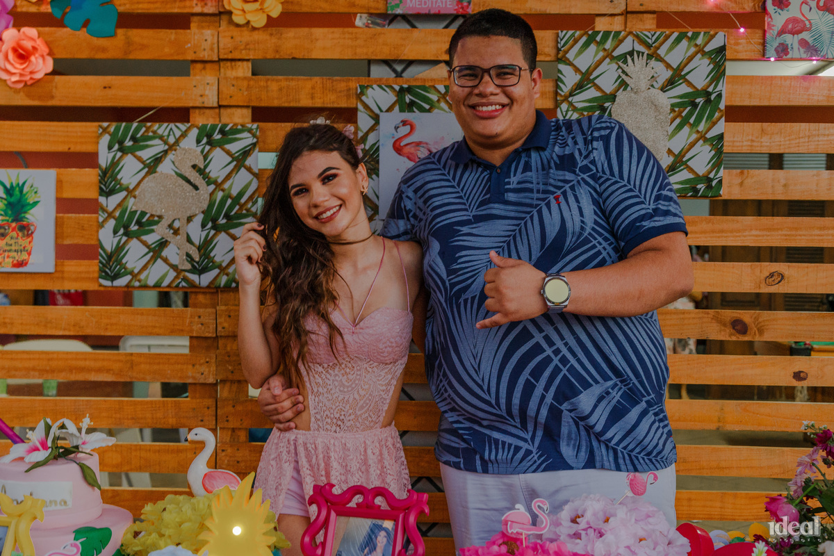 Festa aniversário tema tropical