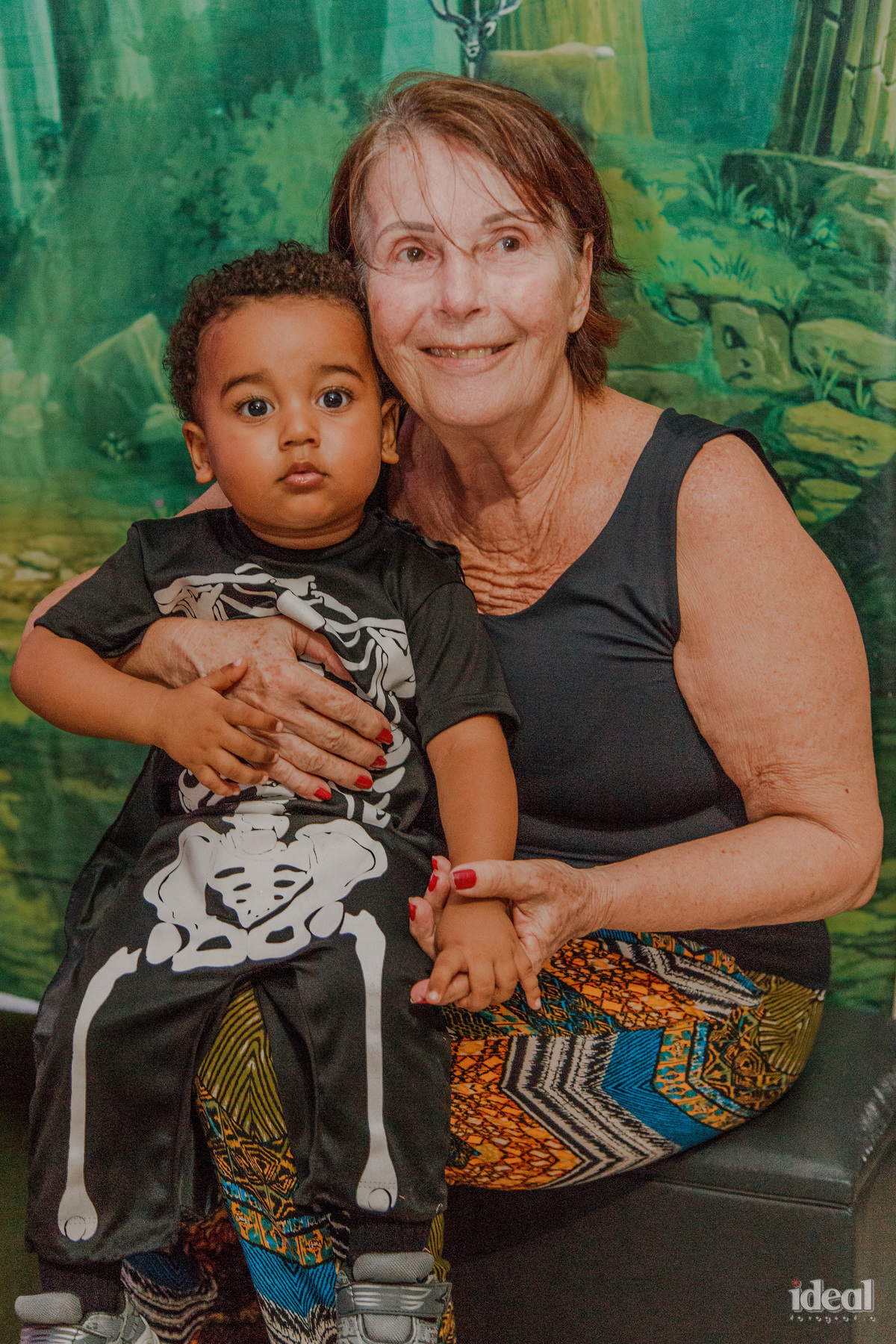retrato vó e seu neto ideal fotografia são luís