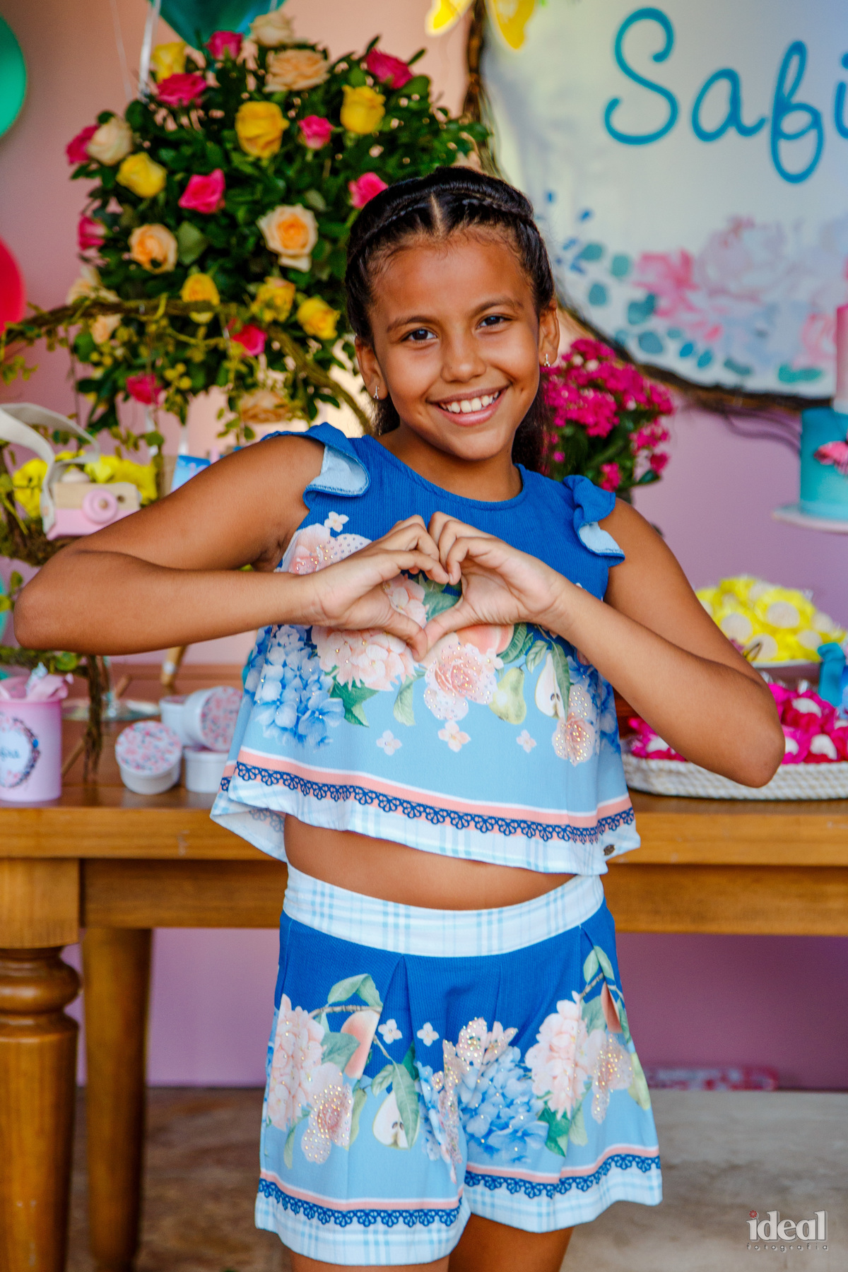 Retrato Safira 10 anos 