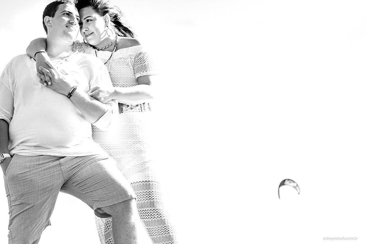 Ensaio de casal com Parapente 