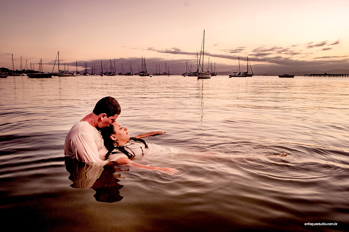 Foto de casal em Florianópolis