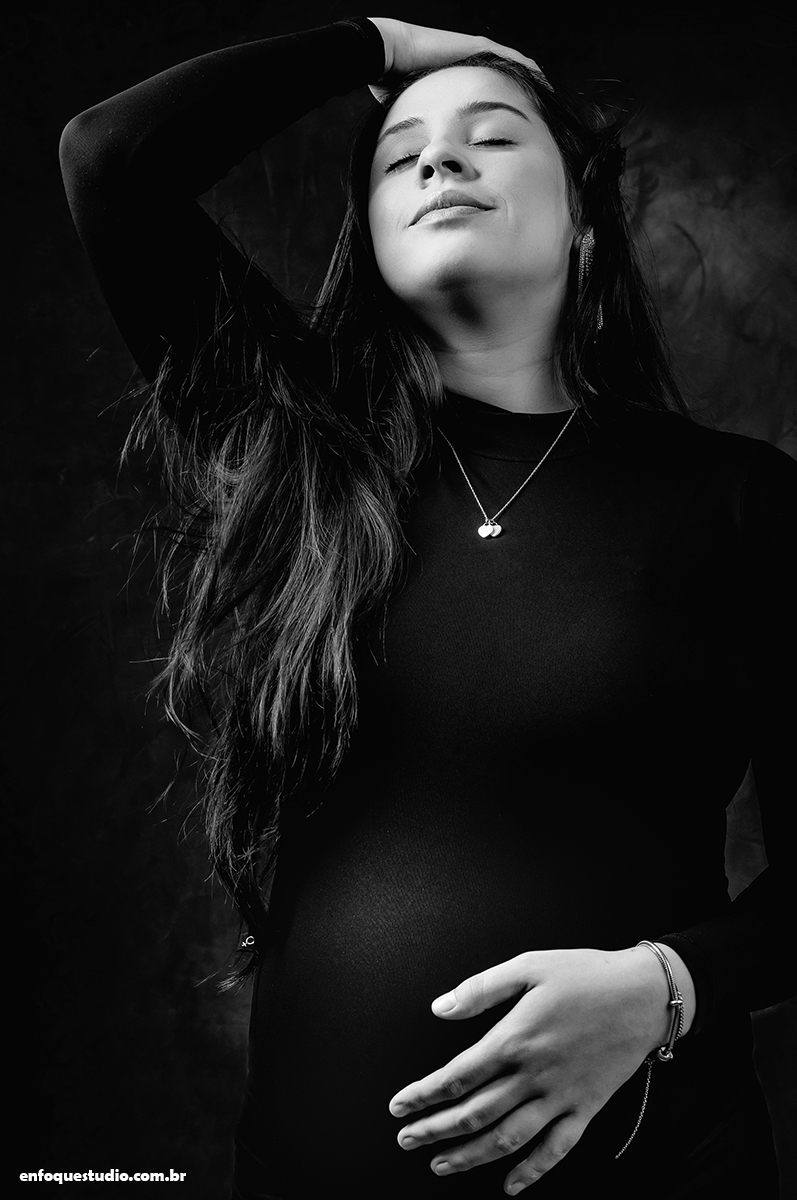Foto Gestante em Studio