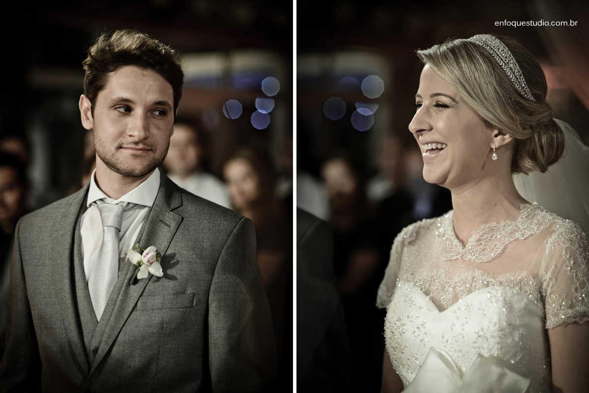 Fotos de casamento de Priscila e Gustavo no Salão Catavento em Piracicaba - SP