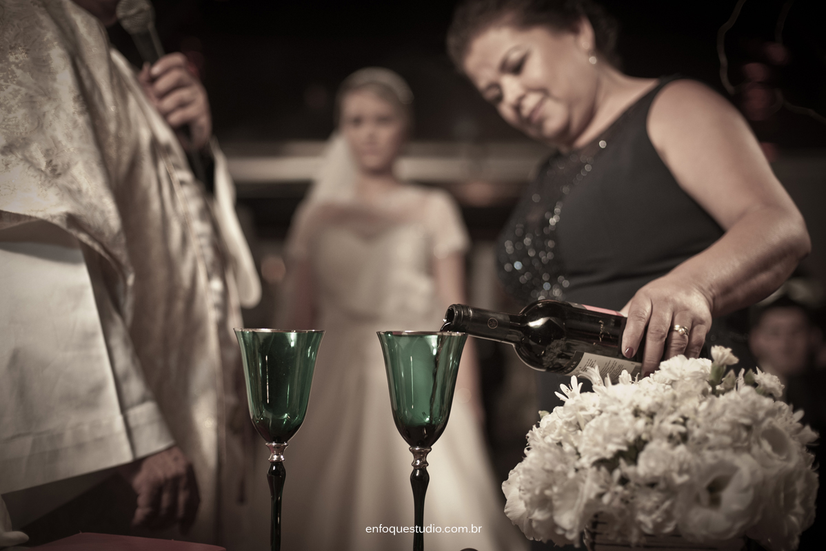 Fotos de casamento de Priscila e Gustavo no Salão Catavento em Piracicaba - SP