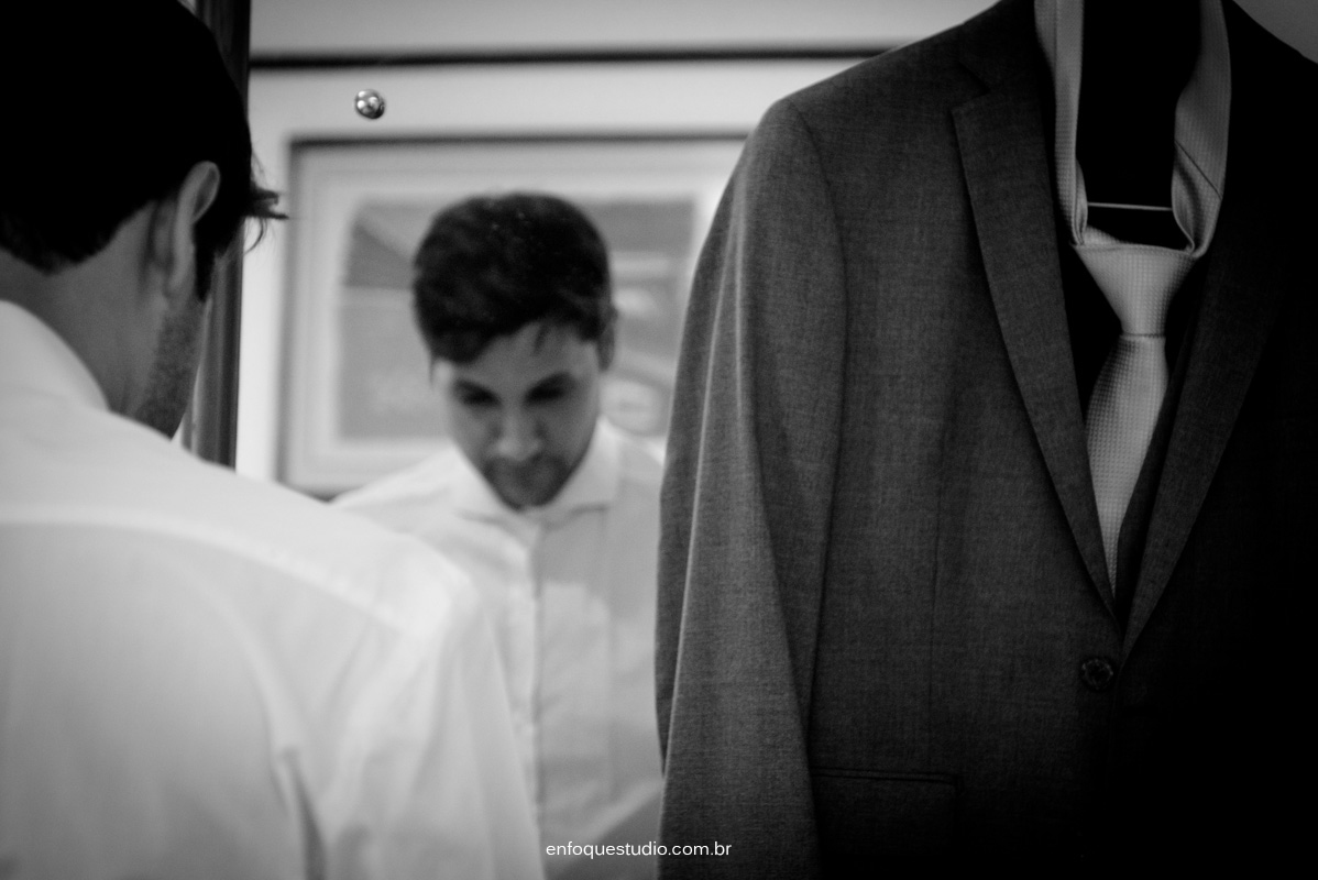 Making of noivo no Hotel Beira Rio em Piracicaba - SP