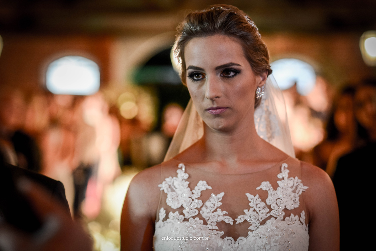 Foto detalhe da noiva