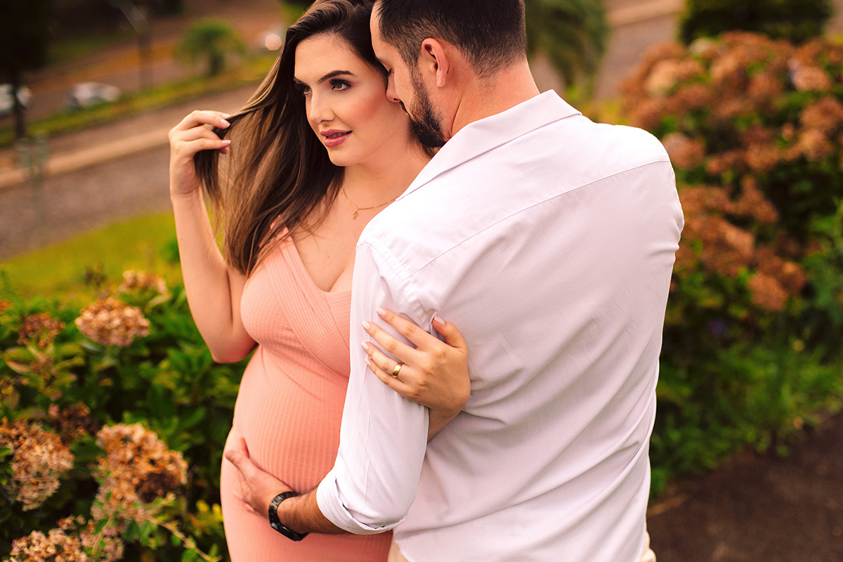 Ensaio Gestante e Casal final de tarde