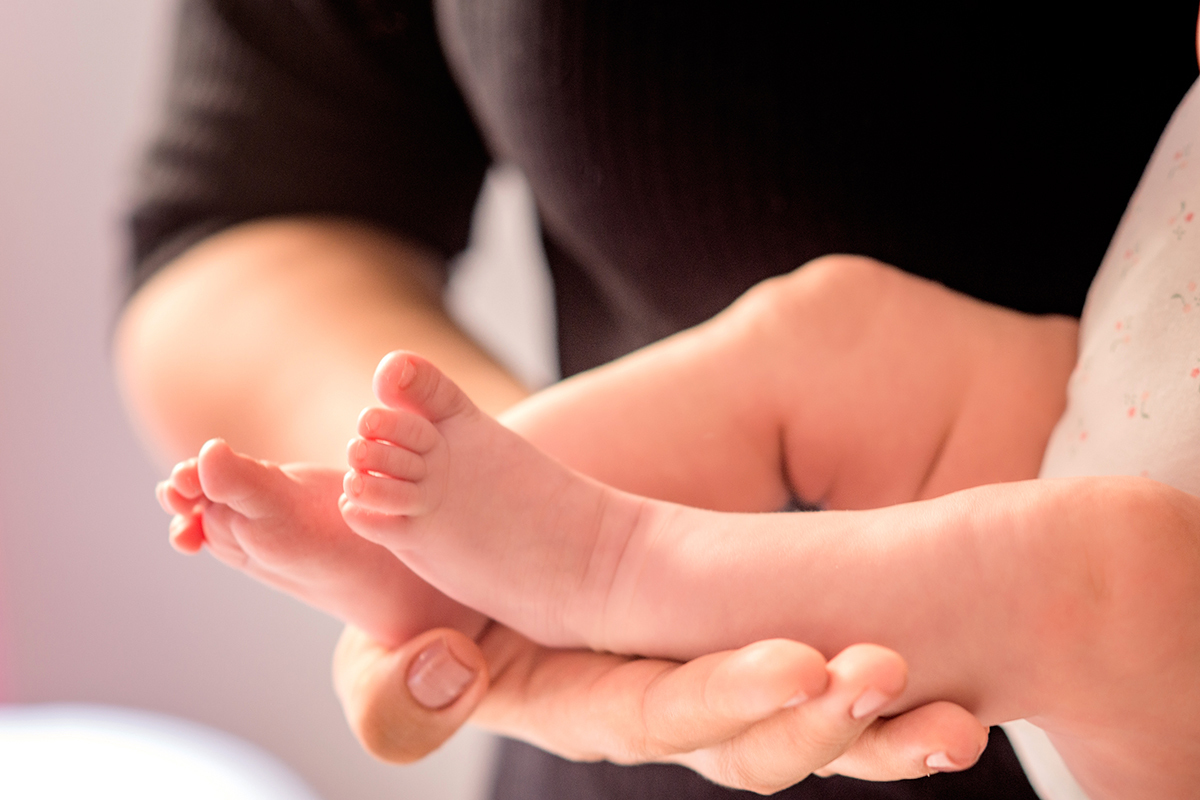 Detalhes do primeiro mês de vida