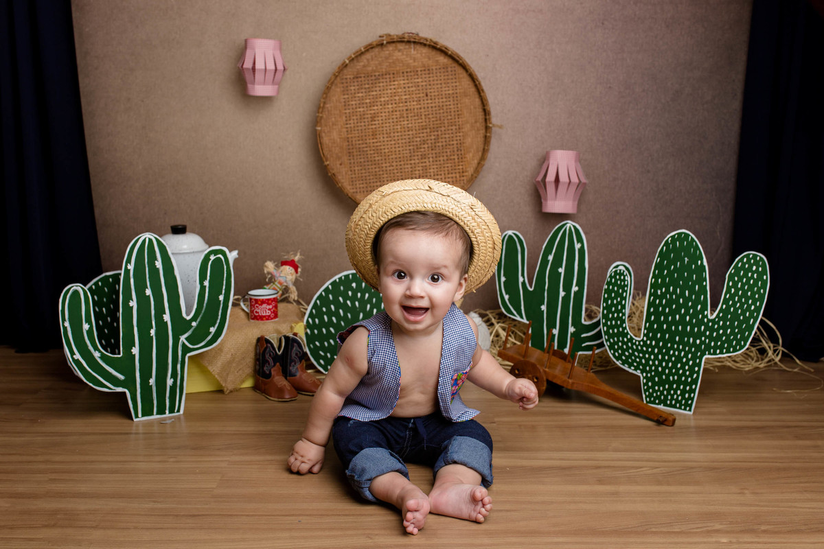 foto acompanhamento mini sessão de festa junina