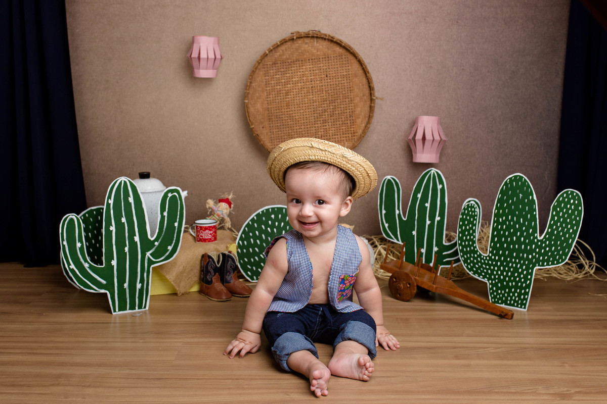 foto acompanhamento mini sessão de festa junina