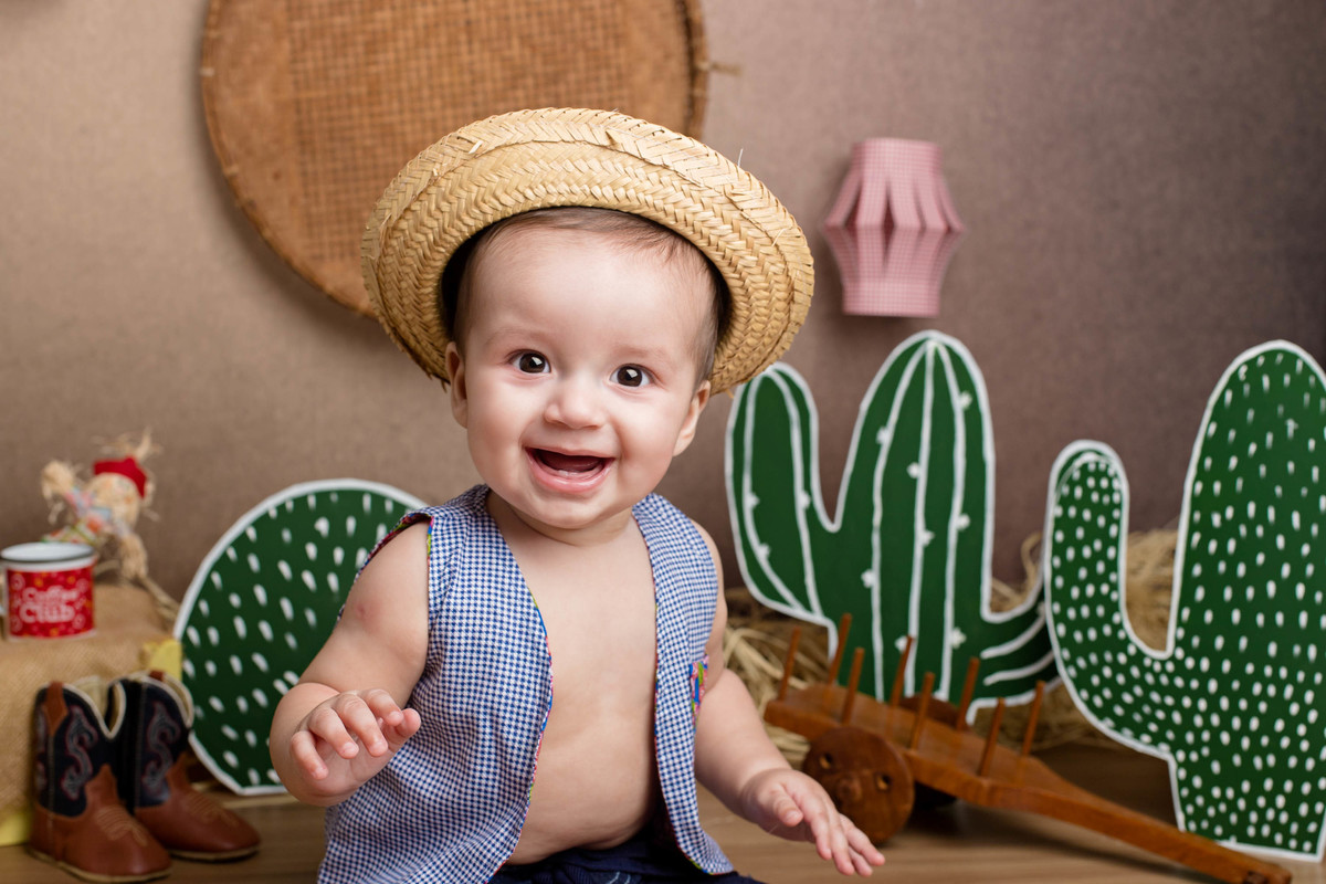 foto acompanhamento mini sessão de festa junina