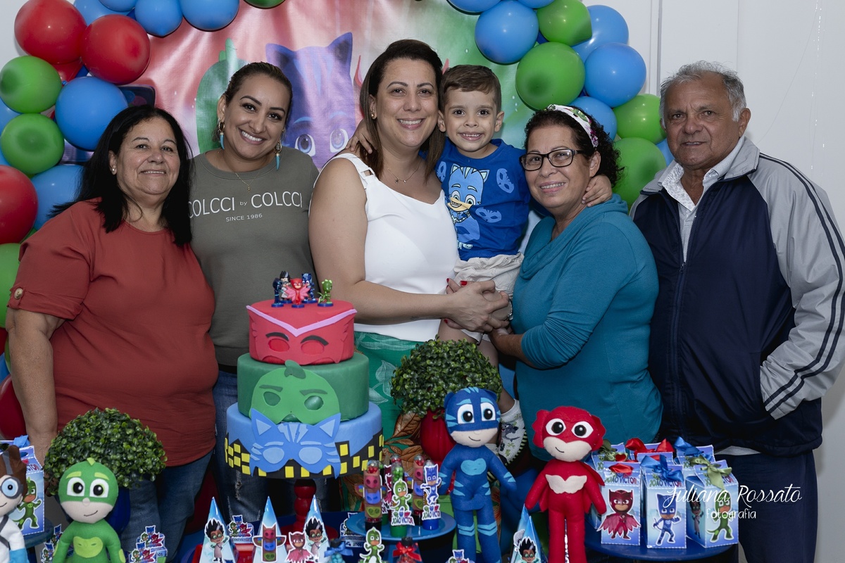 Juliana Rossato Fotografia, são paulo, interlagos, zona sul, santo amaro, SP, festa infantil, aniversário, buffet infantil, foto festa infantil, cobertura fotográfica, fotógrafo, decoração PJ Masks, PJ Masks, festa em casa, 