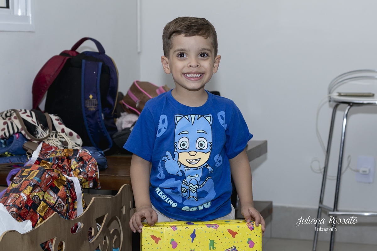 Juliana Rossato Fotografia, são paulo, interlagos, zona sul, santo amaro, SP, festa infantil, aniversário, buffet infantil, foto festa infantil, cobertura fotográfica, fotógrafo, decoração PJ Masks, PJ Masks, festa em casa, 