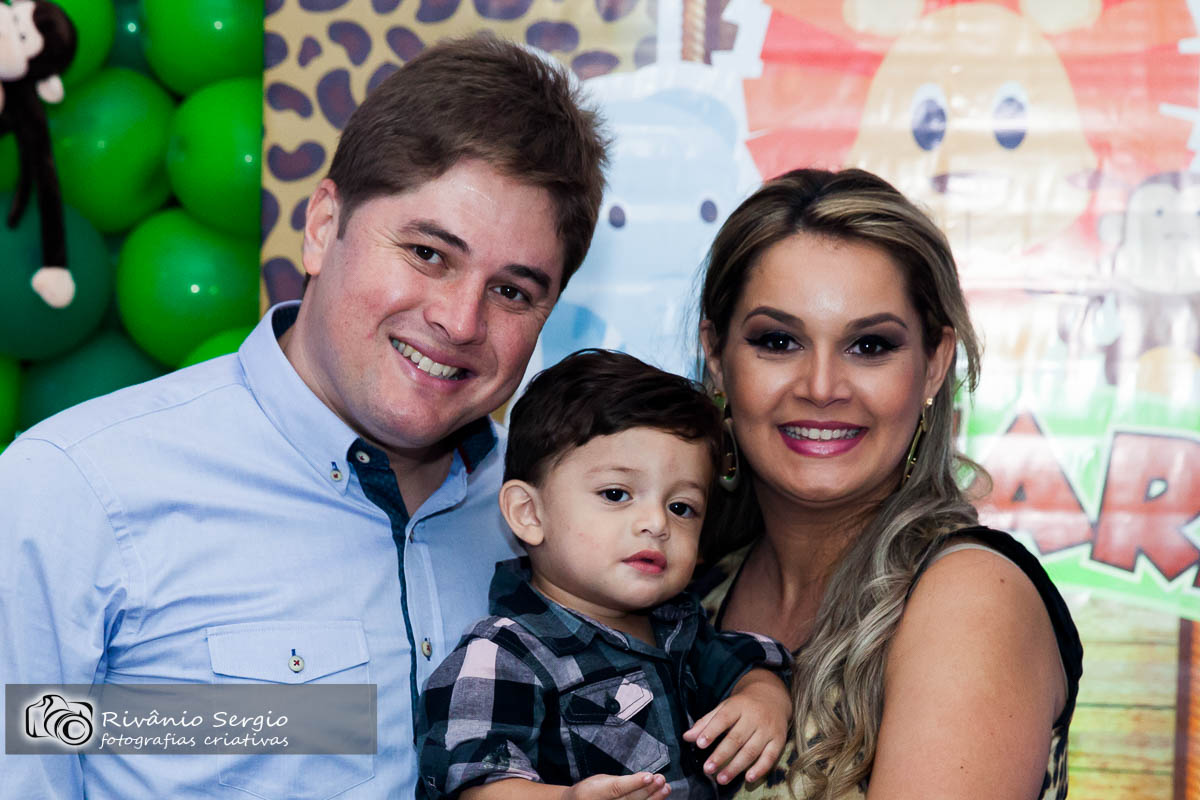 1º Aninho de Aleff, em Elaine recepções
