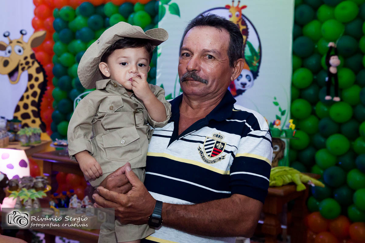 1º Aninho de Aleff, em Elaine recepções