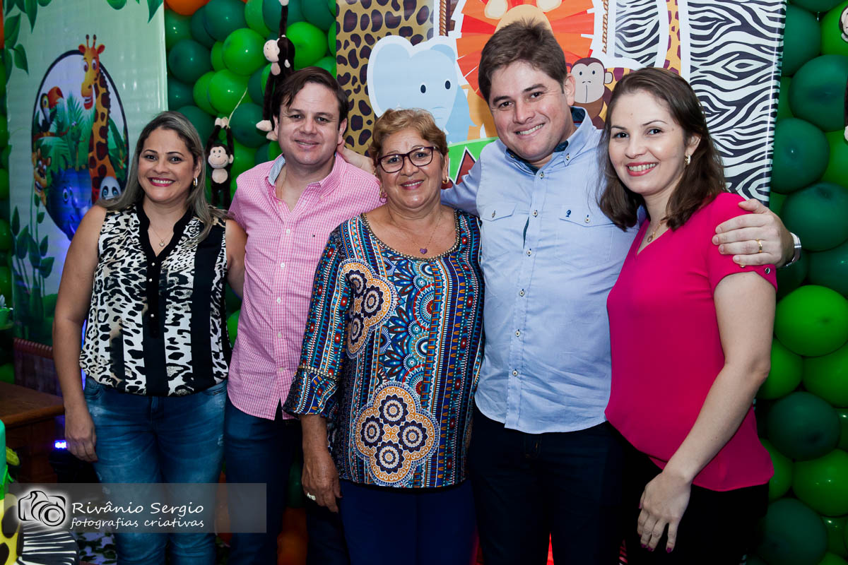 1º Aninho de Aleff, em Elaine recepções