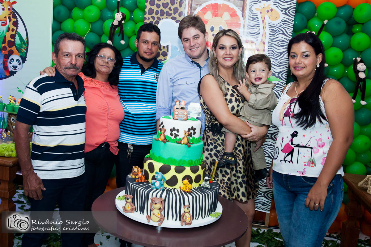 1º Aninho de Aleff, em Elaine recepções