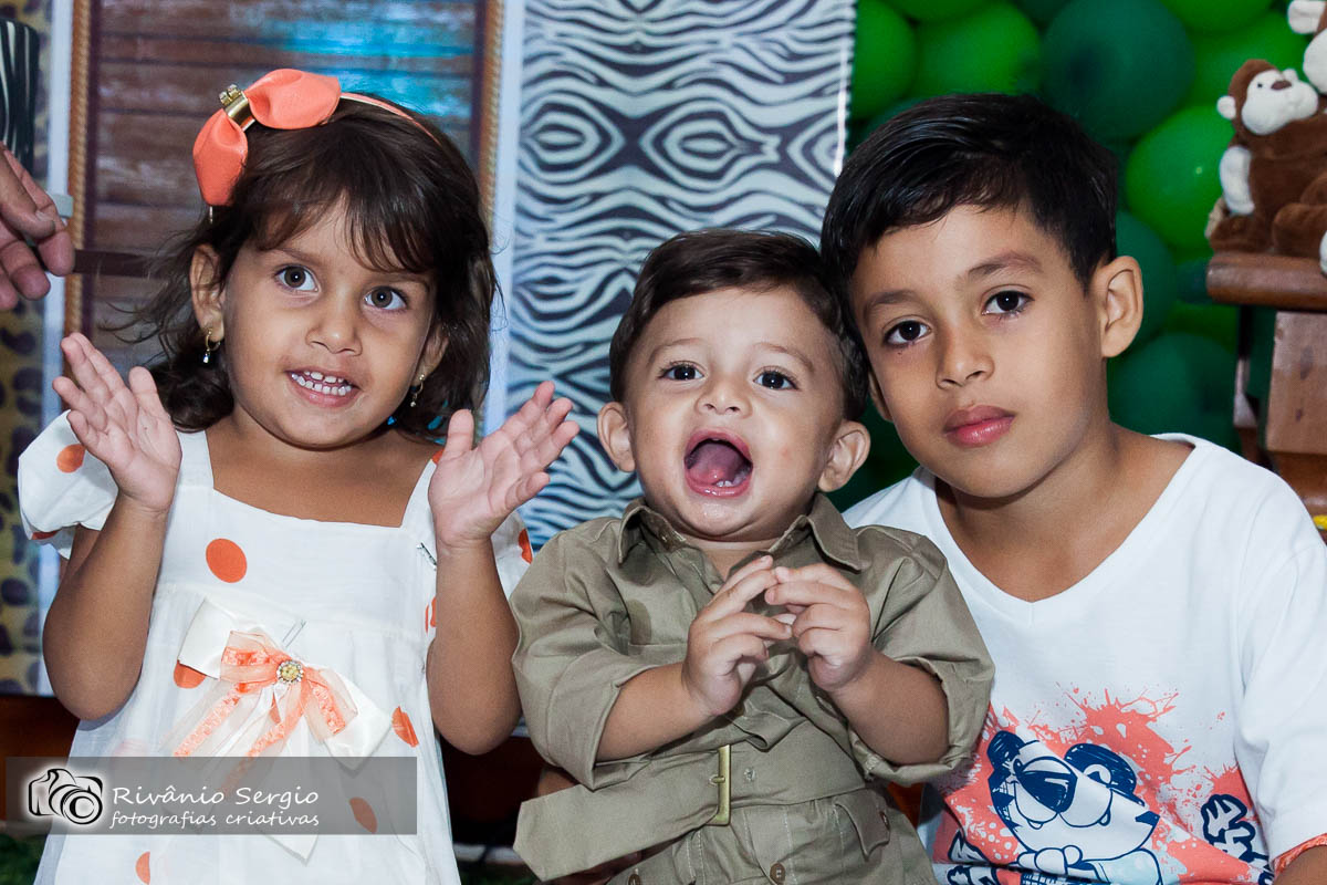 1º Aninho de Aleff, em Elaine recepções