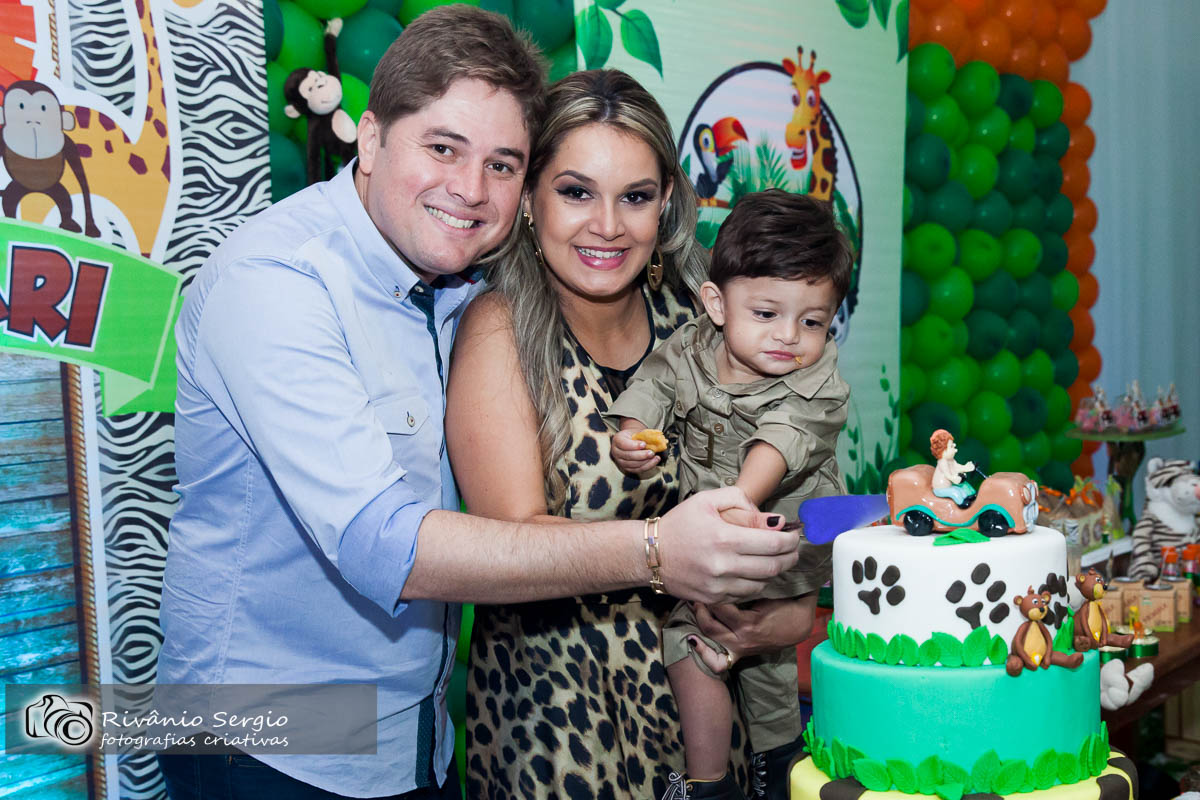 1º Aninho de Aleff, em Elaine recepções