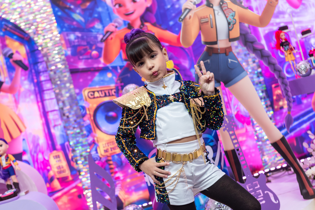 Fotografia espontânea em festa infantil
