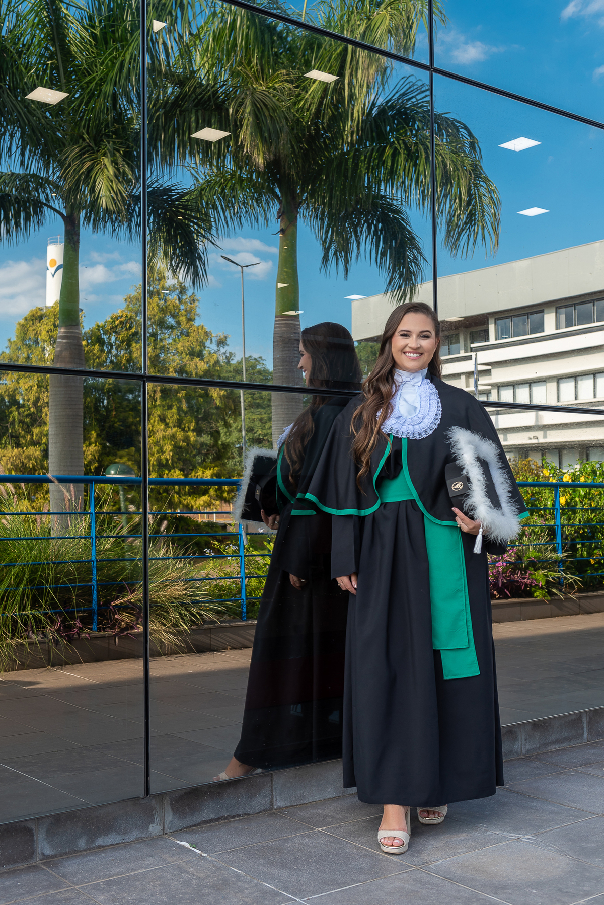 ensaio fotográfico no campus