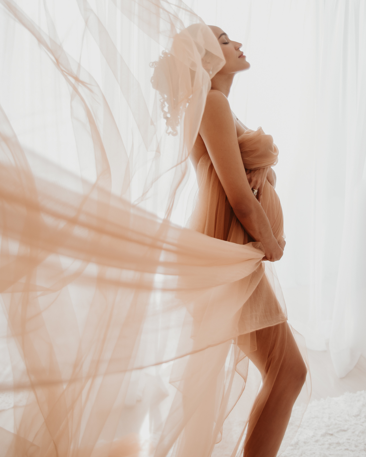 Ensaio Gestante Estúdio