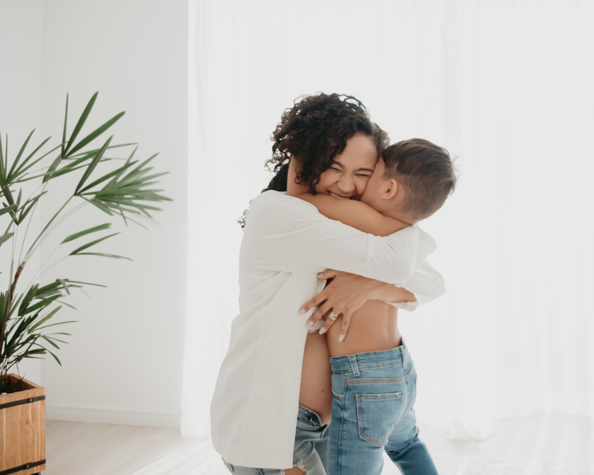 Ensaio Gestante Estúdio