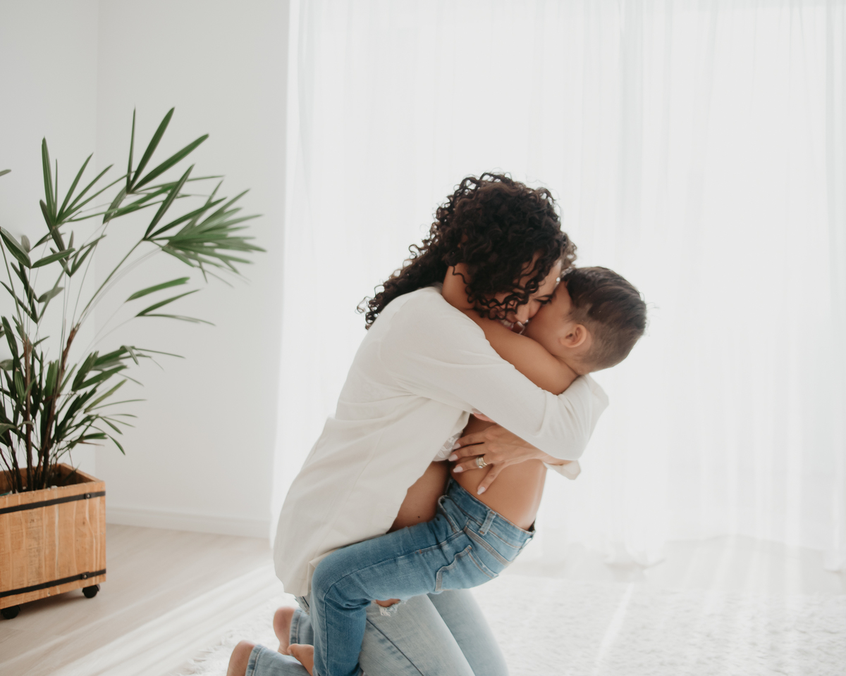 Ensaio Gestante Estúdio