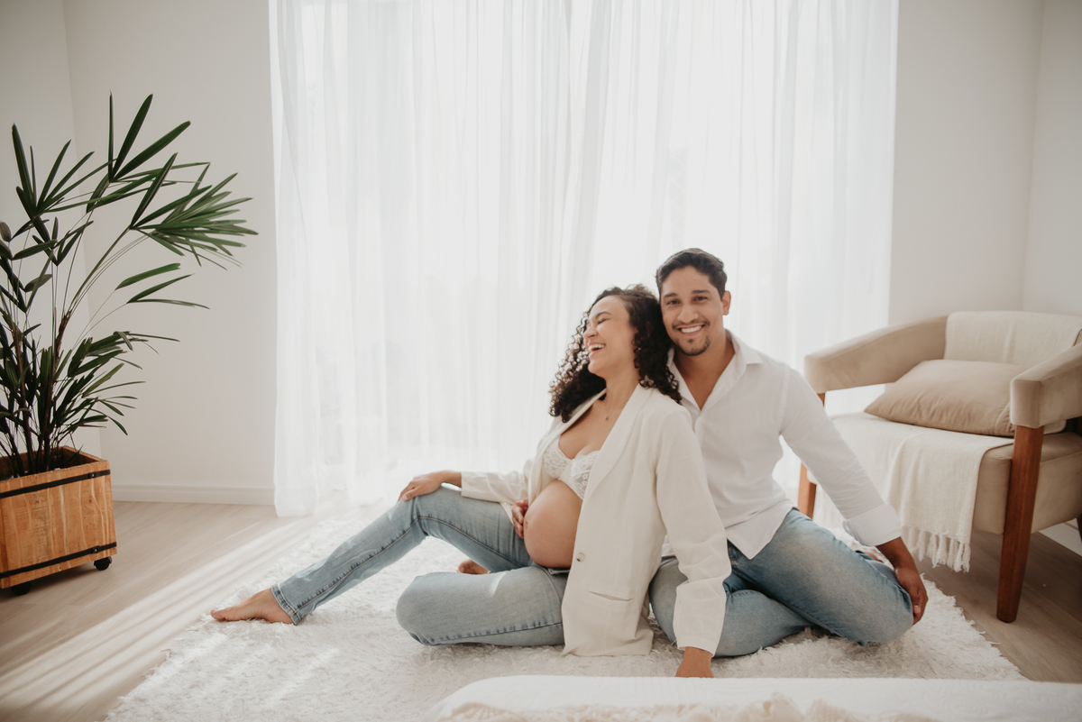 Ensaio Gestante Estúdio