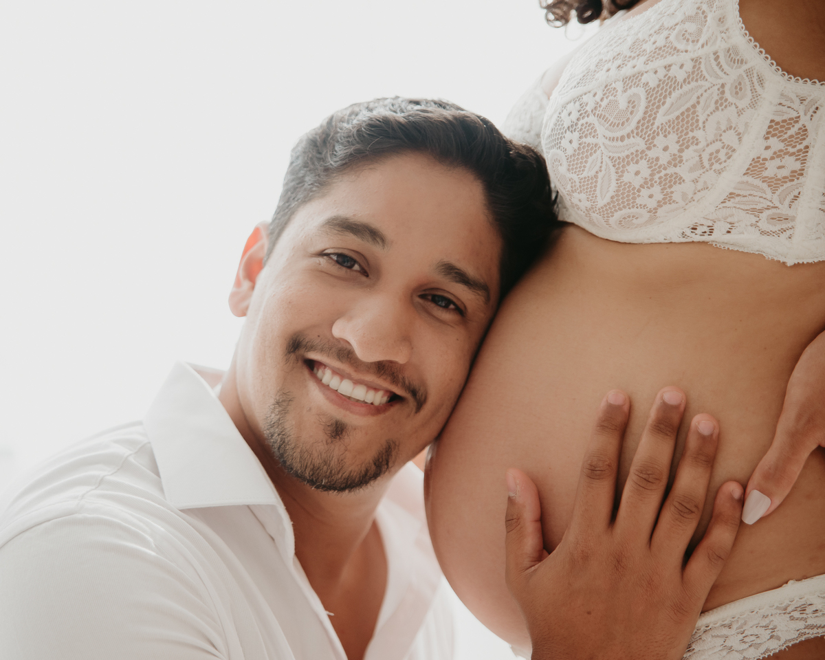 Ensaio Gestante Estúdio