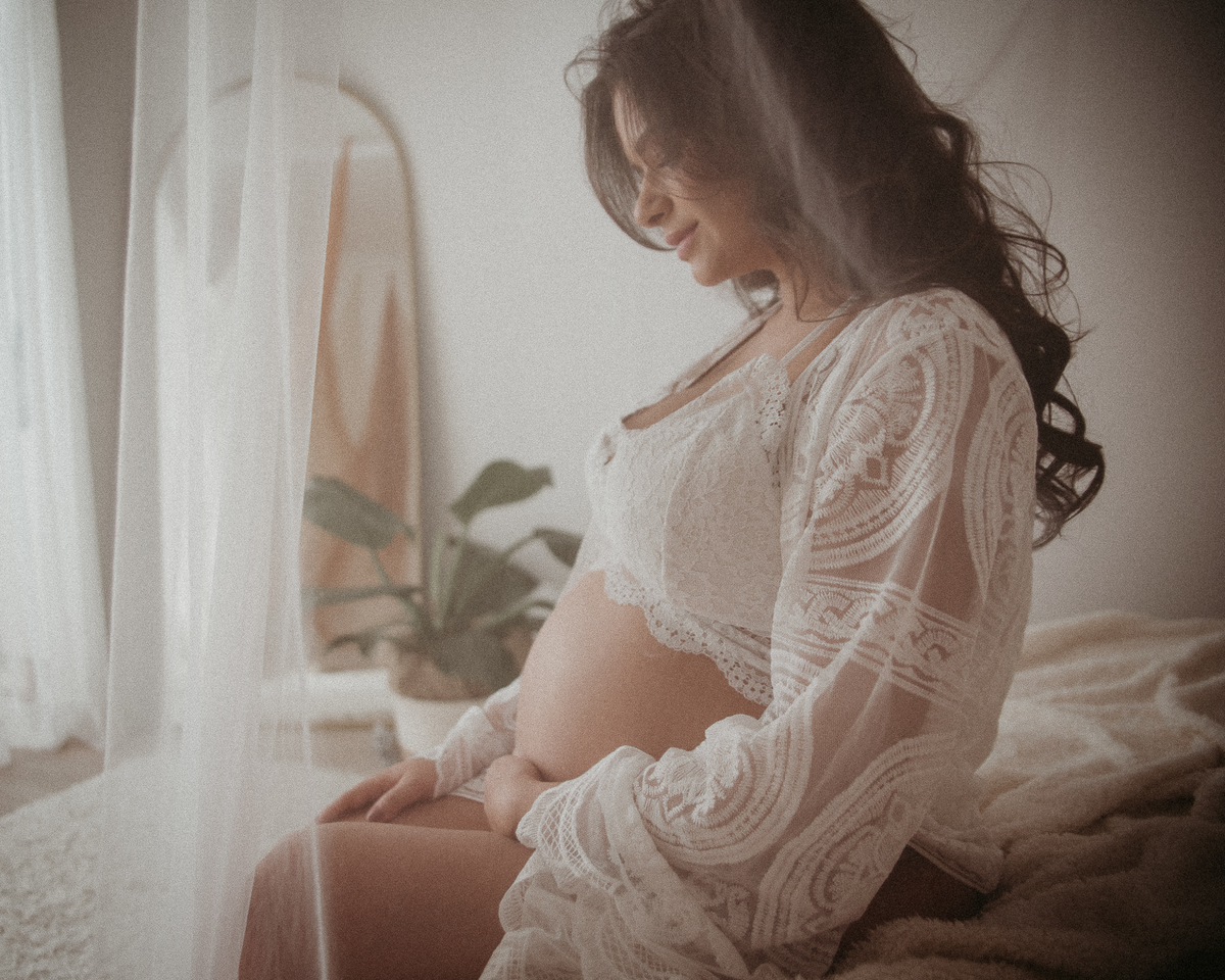 Ensaio de Gestante em Estúdio – Jenny | Zona Leste de São Paulo