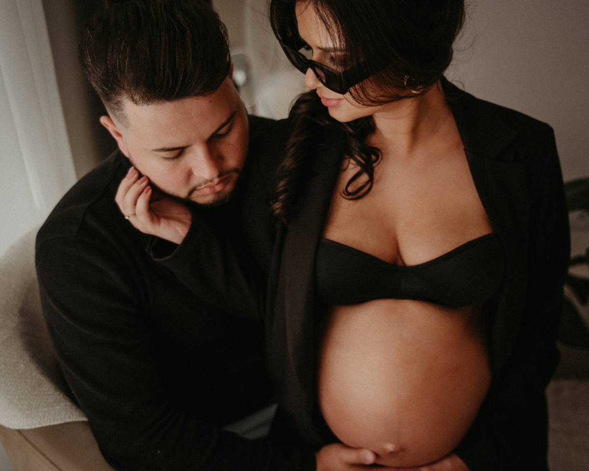 Ensaio Gestante Estúdio