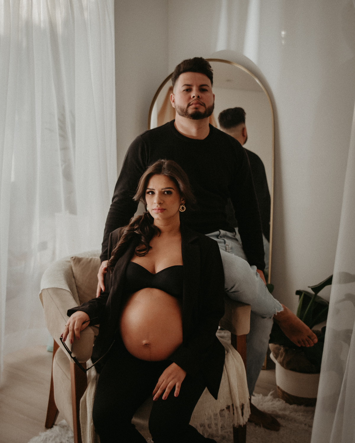 Ensaio Gestante Estúdio