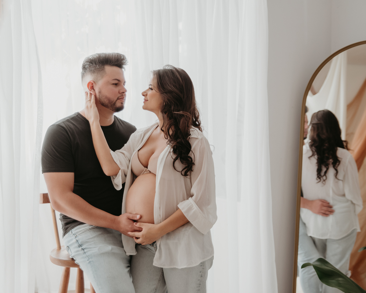 Ensaio Gestante Estúdio