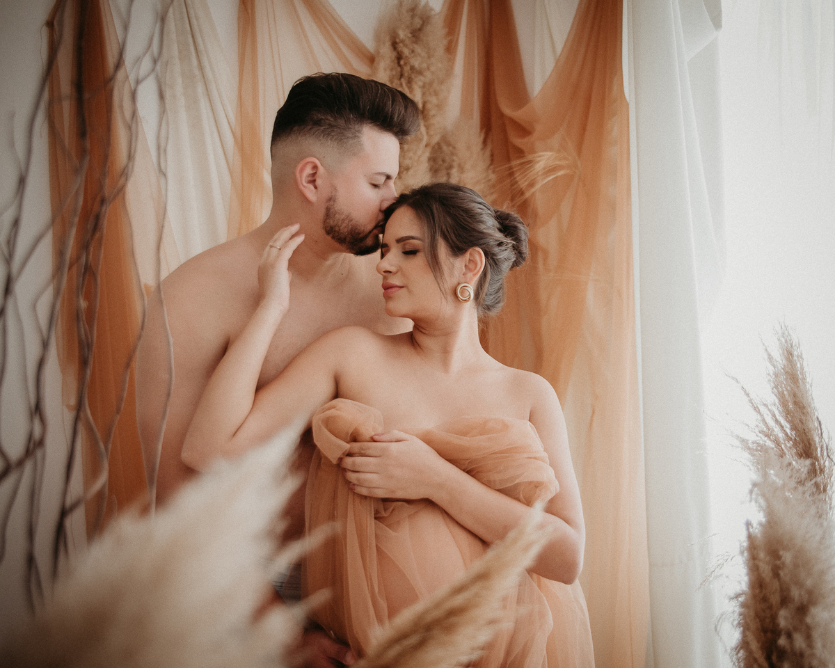 Ensaio Gestante Estúdio