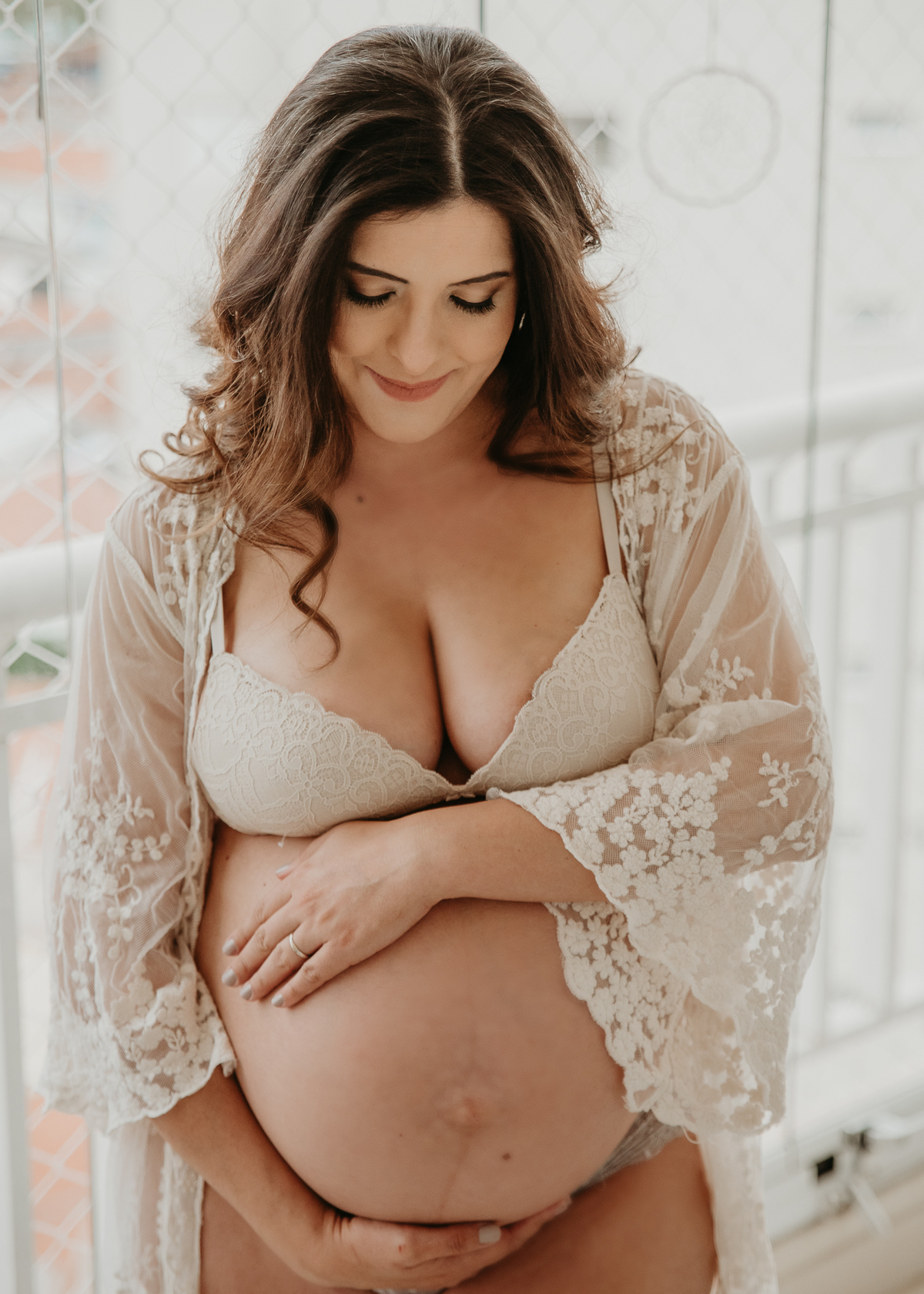 ensaio gestante lifestyle luz do sol fotografia