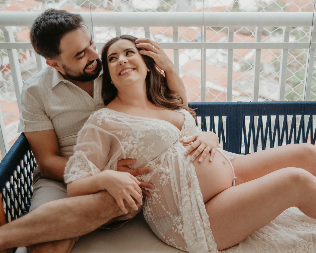 ensaio gestante lifestyle luz do sol fotografia