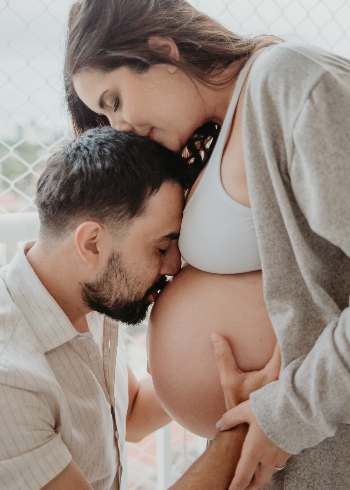 ensaio gestante lifestyle luz do sol fotografia