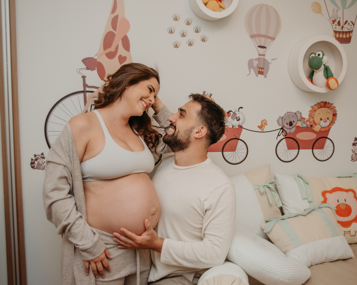 ensaio gestante lifestyle luz do sol fotografia